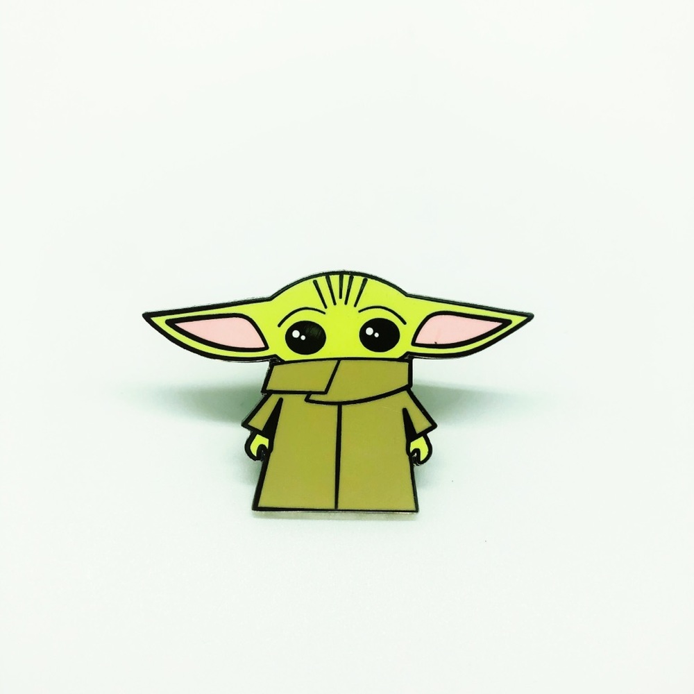 Cute Baby Yoda Enamel Pin for Kids and Adults